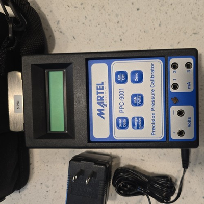 #ad #ad Martel PPC 9001 Precision Pressure Calibrator 5 PSI Calibrated 2018 Mint Shape $675.00