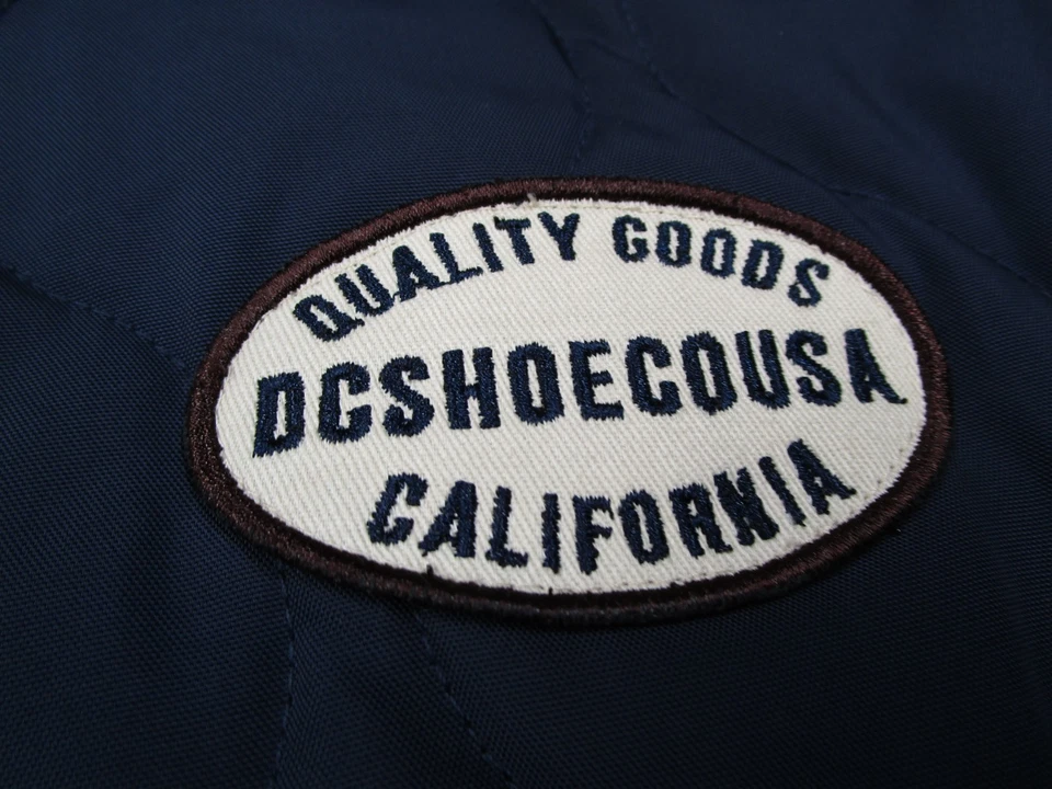 DC Shoes Chaqueta Para Hombre Extra Grande Azul Acolchado Cremallera Completa Puffer Aislado Patín Foto 3 de 4