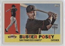 2017 Topps Archives 1960 Grey Back Subset Parallels Buster Posey #2 0go5