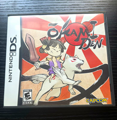Capcom Okamiden (Nintendo DS, 2010) NTSC-U/C E10+ w/ Case, Tested