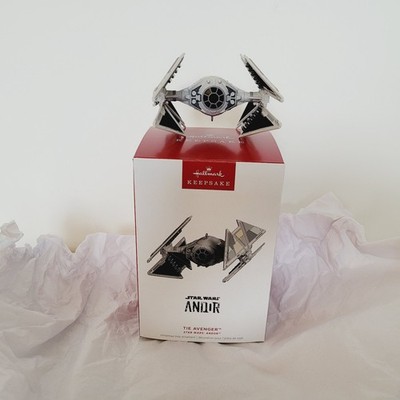 Hallmark Andenken Andor Tie Avenger Weihnachtsschmuck 2025 Star Wars
