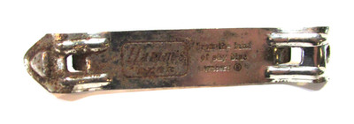 1950's Bottle Can Opener Hamm's Beer Land Sky Blue Waters Los Angeles Baltimore