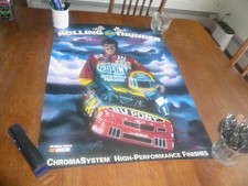 Jeff Gordon Rolling Thunder DuPont Finishes Car Poster - Vintage