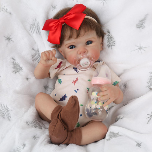 Lifelike Reborn Baby Dolls - 20 Inch Newborn Baby Doll with Realistic Veins, ... - Picture 1 of 7