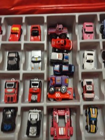 Huge Vintage 48+ Micro Machines & Others Car Lot Plus Carrying Case