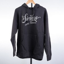 Simms Mens Lager Script Hoodie - Charcoal Hea...