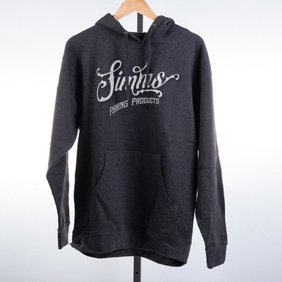 Simms Men's Lager Script Hoodie - Charcoal Heather