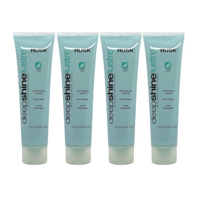 Rusk Deepshine Lustre Shine Enhancing Lusterizer 4.4 Oz (Pack of 4)