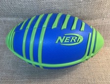 HASBRO NERF Sports 2012 Football Blitz/All Weather Green Blue Rubber Grip