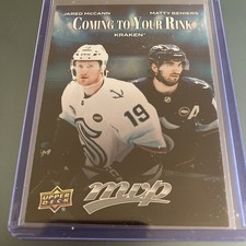 2025-26 Upper Deck MVP Coming To Your Rink #CR-24 Jared McCann/Matty Beniers