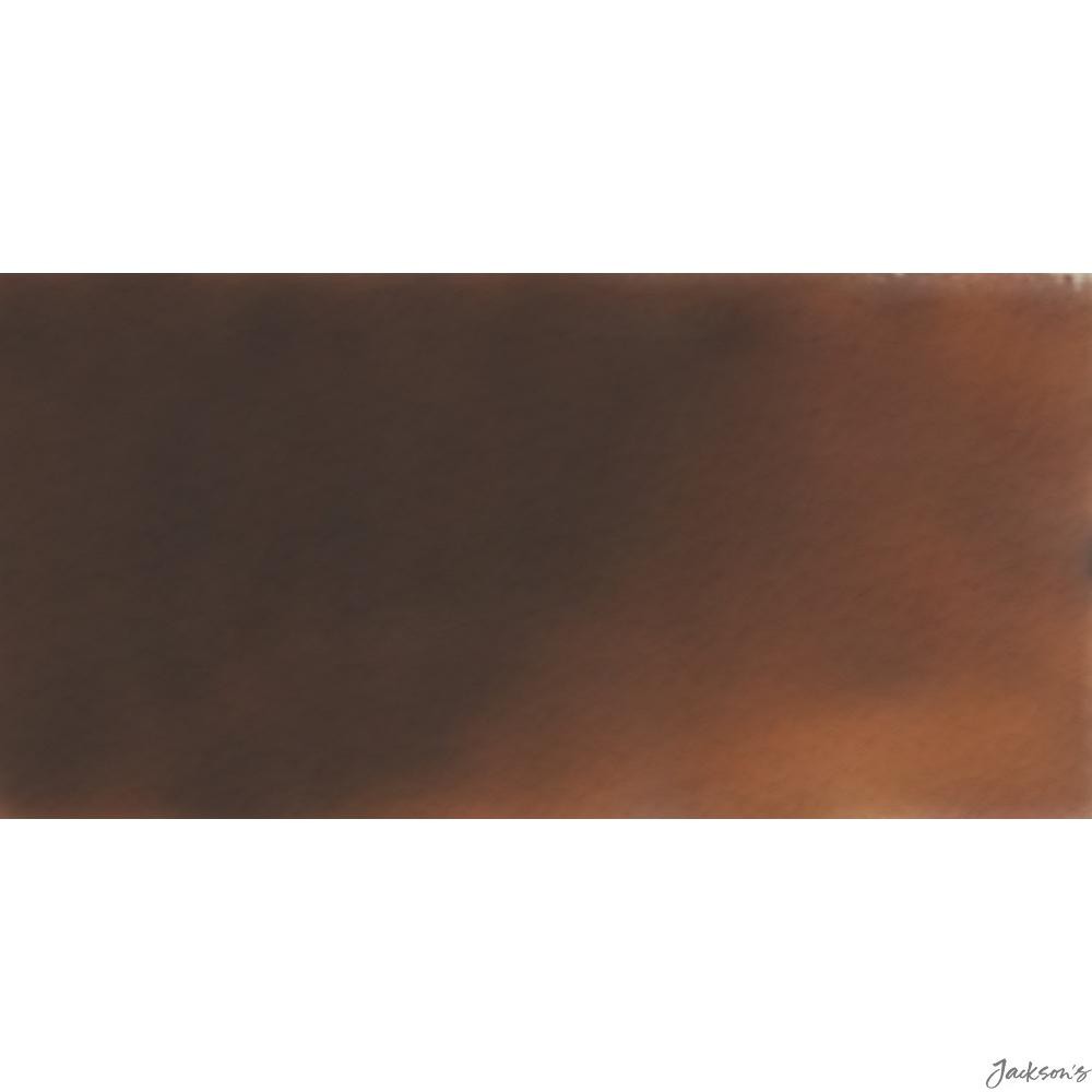 Blockx Watercolour Paint Giant Pan Ceramic 3.5 x 2.25in Burnt Umber