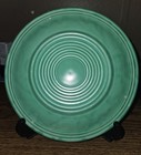 Homer Laughlin Vintage Yellow & Green Fiesta 9 1/2" Dinner Plates Original Two — photo 2