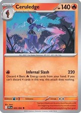 Ceruledge 20/94 Reverse Holo | Phantasmal Flames | Pokemon Card