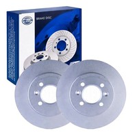 2X Hella Bremsscheiben 265Mm Hinten Passend FüR Renault Laguna Safrane 52