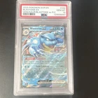 Pokémon TCG Blastoise ex SCR Stellar Crown Stamp 030/142 Holo PSA 10 GEM MT 2025