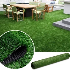 6x10 FT Premium Artificial Turf Mat with Rubber Backing for Outdoor Garden Decor