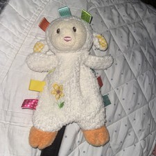 Mary Meyer TAGGIES Signature Plush Lamb Sheep Lovey Soother Toy for Baby
