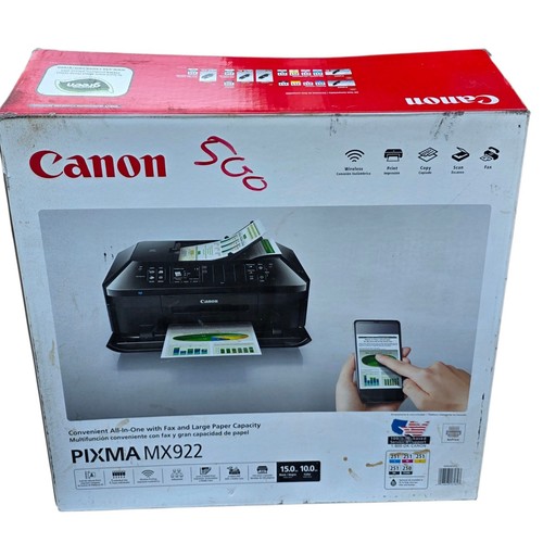 NEW Canon Pixma MX922 all-in-one Inkjet Office Printer New In Open Box - 第 7/14 張圖片