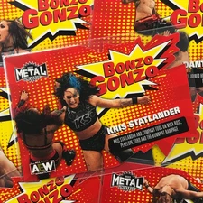 2022 Metal Universe AEW CHRIS JERICHO Bonzo Gonzo Die-Cut Base #14