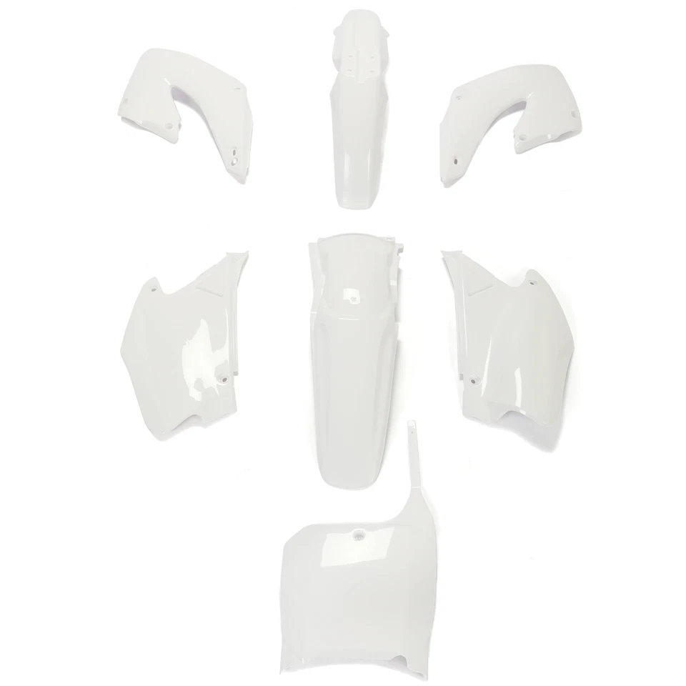 KIT PLÁSTICO BLANCO RESTYLE PARA HONDA CR125 CR250 CR125R CR250R 2 tiempos 2000 2001 Foto 4 de 4