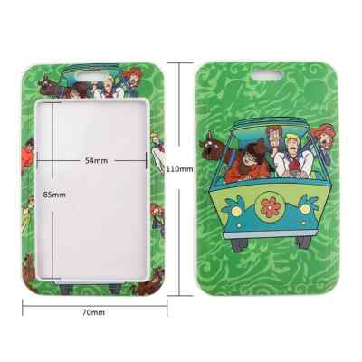 Babioms 4pcs Cartoni Animati Cordino, Laccetto con Titolare della Carta Babioms 4pcs Cartoni Animati Cordino, Laccetto con Titolare della Carta