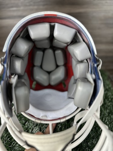 NEW YORK GIANTS Full Size NFL Riddell SPEED Football Helmet Throwback Adult - Picture 7 of 7