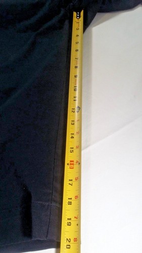 Dockers Women's Mid Rise Curvy Capris Size 10 Black Stretch - Picture 7 of 7