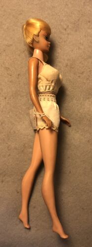 Rare 1963 Barbie Swirl Ponytail Blonde w/1958@date & #8 on Left Buttock Tizian? - Bild 4 von 6
