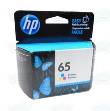 Genuine HP 65 Color Ink DeskJet 2622 2624 3752 3755 3758 5052 5055 Retail Box
