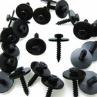 <!--F#f_0-->Qty.90 Car Metal Screw Body Bumper Fender Retainer Clips 7mm Hex (4.2-1.41x22mm)<!--F/-->
