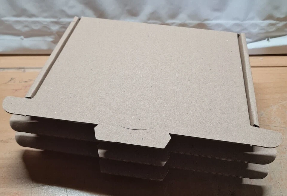 10 Stück Großbrief 157 x 115 x 15 Großbriefkartons Postkarton BRAUN ca A6 - Bild 2 von 2