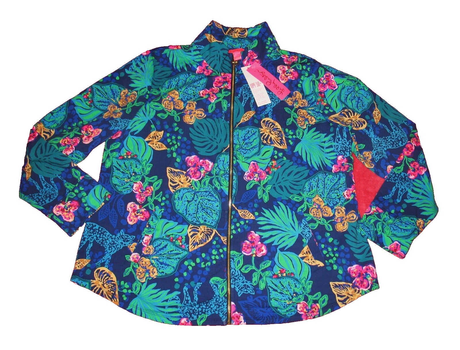 Veste Lilly Pulitzer Leona - Marine Brillant, Taille XXS, Neuve Avec étiquettes - Modèle Rare