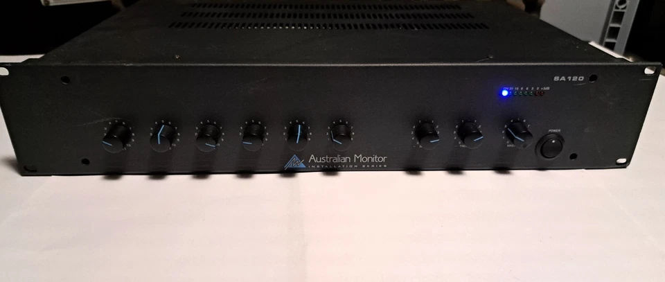 Australian Monitor SA 120    120w, 6 channel mixer amplifier installation series - Bild 3 von 4