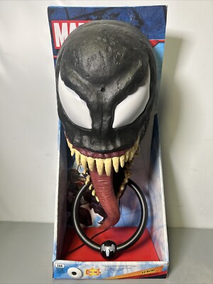 Marvel Venom Door Knocker Talking Light Up Eyes Moving Tongue Halloween 