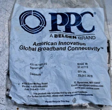 LOT OF 25 PPC EX11N716PLUS RG11 COAXIAL COMPRESSION CONNECTORS NEW