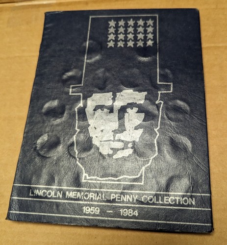 Lincoln Cent Penny Collection Album 1943-1992 Really Good Condition Shiny - Imagen 5 de 5