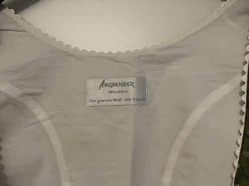 Dirndl Angermeier München mit Schürze neuwertig 1x getragen, ca. 40 - Bild 5 von 8