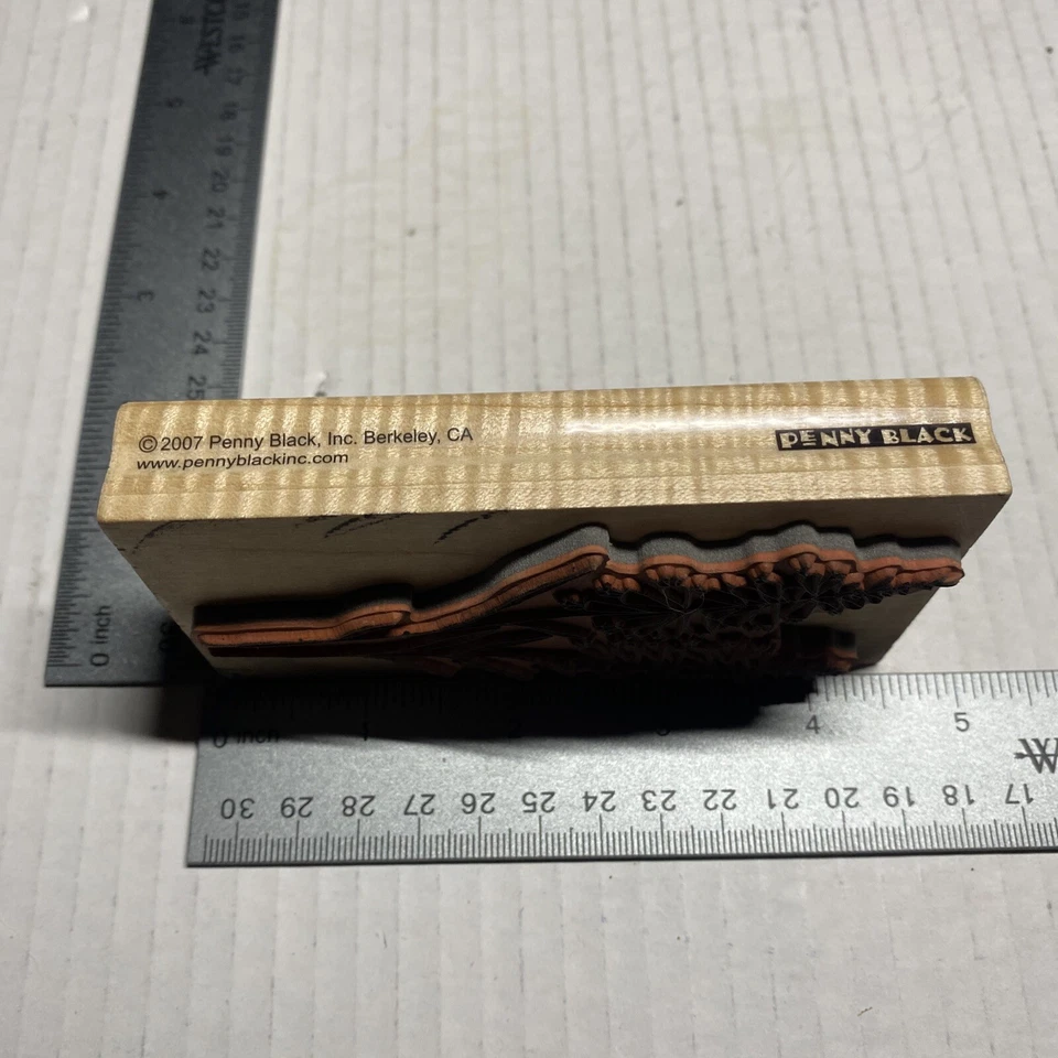 Sello de goma montado en madera Penny Black Clusters 3633K 2007 Foto 4 de 4