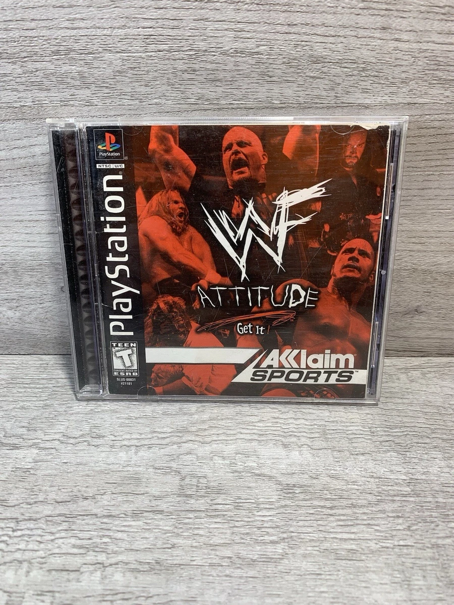 Sony PlayStation 1 Video Games Sports WWF Attitude for sale | eBay