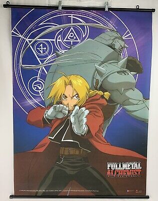 Fullmetal Alchemist Brotherhood: Ed and Al Anime Wall Scroll