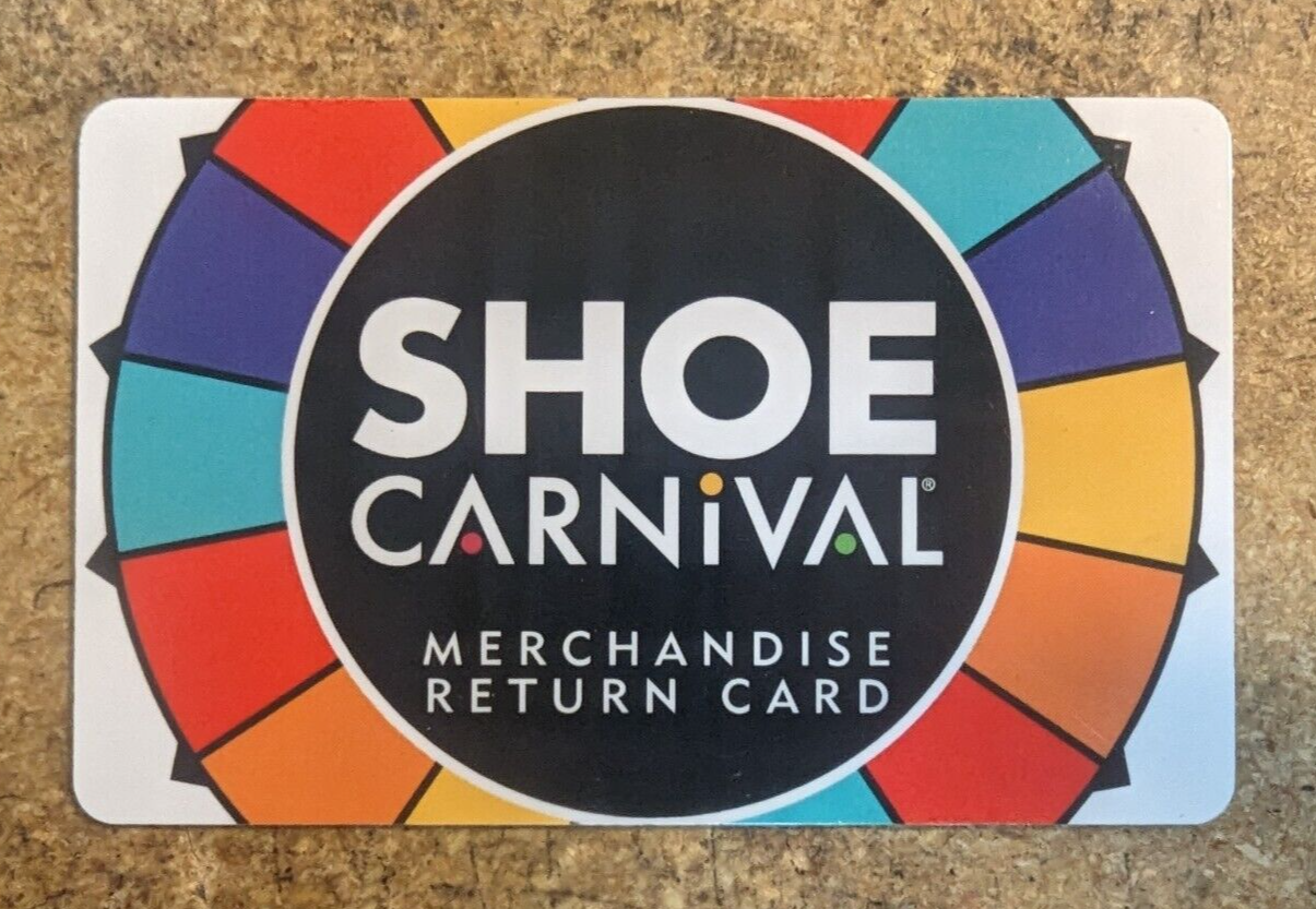 133.73 Shoe Carnival Gift Card Merchandise Credit BALANCE 133.73 eBay