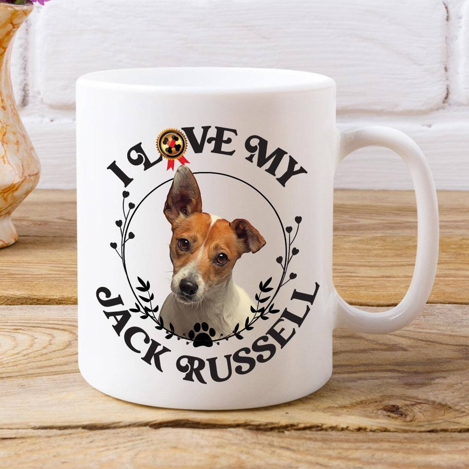 Personalized Jack Russell Coffee Mug Custom Dog Lover Gift  