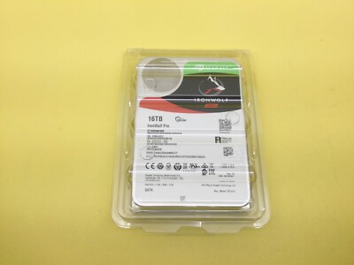 Seagate IronWolf Pro 16TB 7200rpm SATA 6Gb/s 3.5