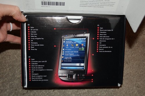 Organisateur personnel portable HP iPAQ 111 Classic Wi-Fi et Bluetooth boîte d'origine - Photo 11 sur 18