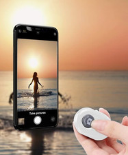 Selfie Bluetooth Remote Control Camera Shutter For IPhone, Android - White 4pk 