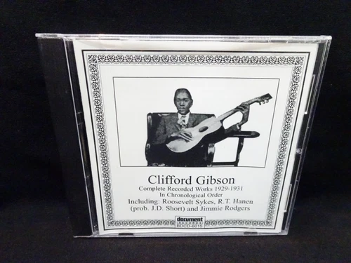 Clifford Gibson – Complete Recorded Works 1929-1931 - NM - NEW CASE!!!
