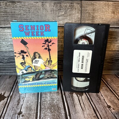 Senior Week VHS 1987 Bikini Clad Coeds Avid  ️ Beach  ️  