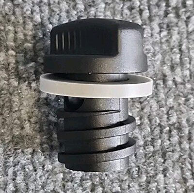 Yeti Tundra Cooler Drain Plug Replacement Drain Plug ORCA Coolers NEW Black
