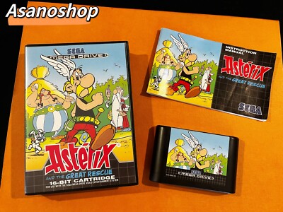 Asterix and the great rescue - Gamegear - En loose - CHIP'N MODZ Asterix and the great rescue - Gamegear - En loose - CHIP'N MODZ