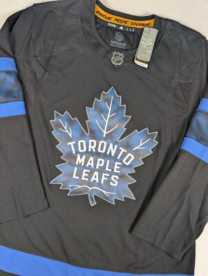 Toronto Maple Leafs X Drew House Adidas Hockey Jersey sz 52 Black Reversible NWT